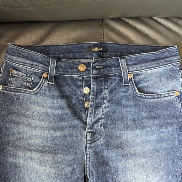 Left hand button fly 7fam - Josefina Ankle Jean - sz.27 - Picture 3 of 16